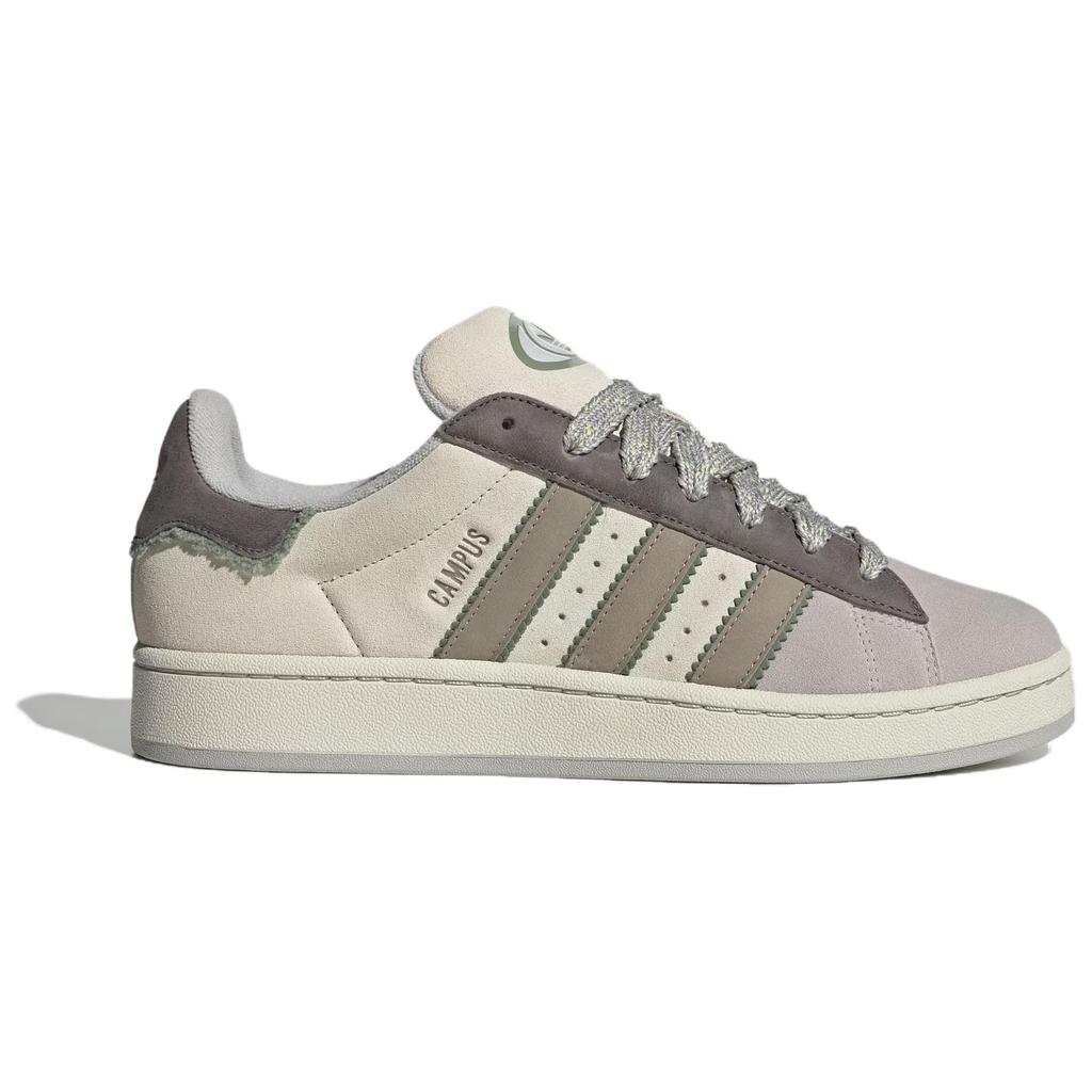 Adidas Campus 00s Orbit Grey Putty Beige Unisex Sneakers Silver-Green JR0106