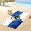 Toalla de Playa con Estampado del Bristol Rovers FC, Toalla Grande Suave de Secado Rápido para Playa, Camping, Natación