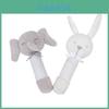 Infant Plush Cartoon Animal Rattle With Interactive Features For Cognitive And Sensory Growth