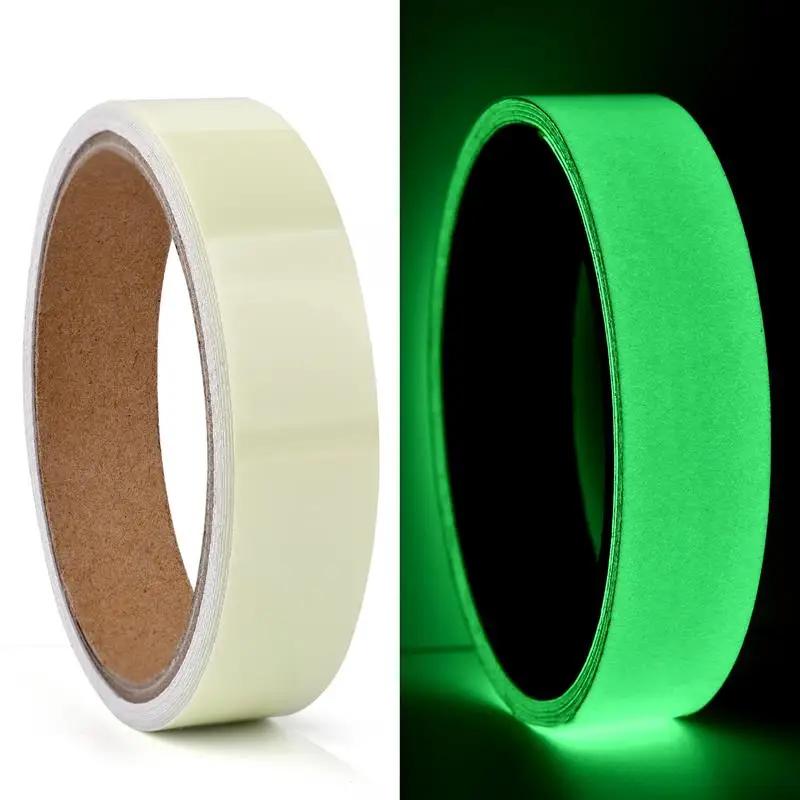 Luminous Fluorescent Night Adhesive Tape Self-Adhesive Glow In The Dark Sticker Tape Safety Security Home Decoration Warning