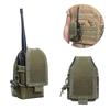 1 Piece Tactical Radio Pouch Interphone Storage Bag Military Heavy Duty Walkie Talkie Case Holder Airsoft Magazine Pouches
