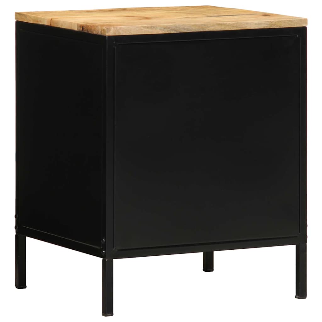 Nightstand Set 2 pcs Brown and Black 40 x 35 x 50 cm