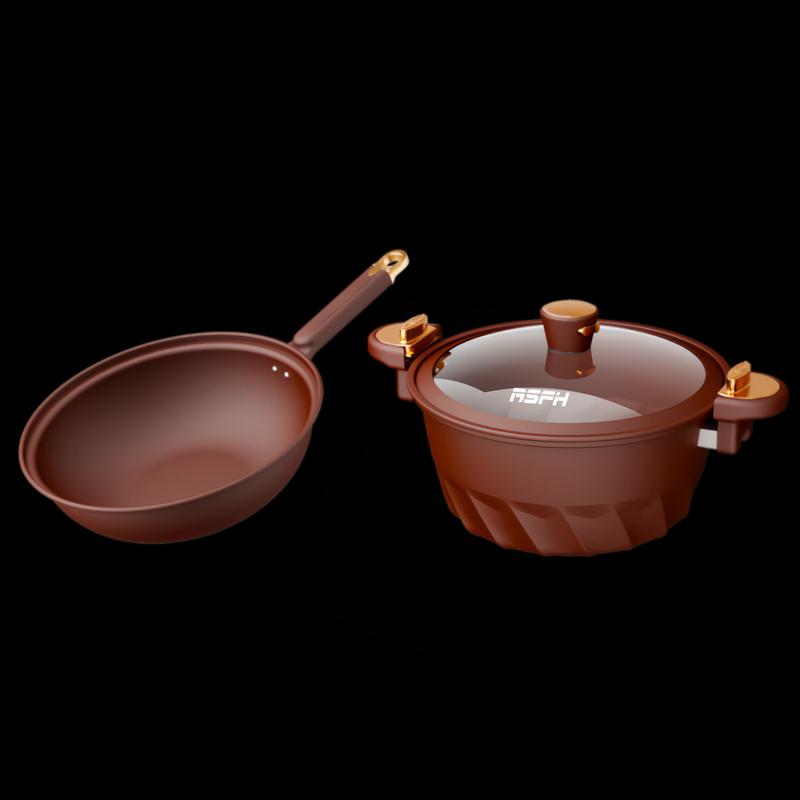 

RSFH Purple Clay Micro Pressure Cookware Set