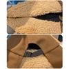 1PC Faux Shearling Warm Windproof Fashion Face Slimming Thickened Plush All-Match Bucket Hat Korean Women Winter 57.5cm