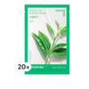 New Green Tea Energy Sheet Mask Hydrating & Soothing Care 22ml X 20 Sheets