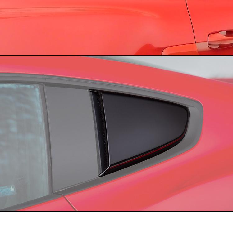 Modified Side Louver Decoration Air Vent for 2015-2023 Ford Mustang Rear Quarter Panel