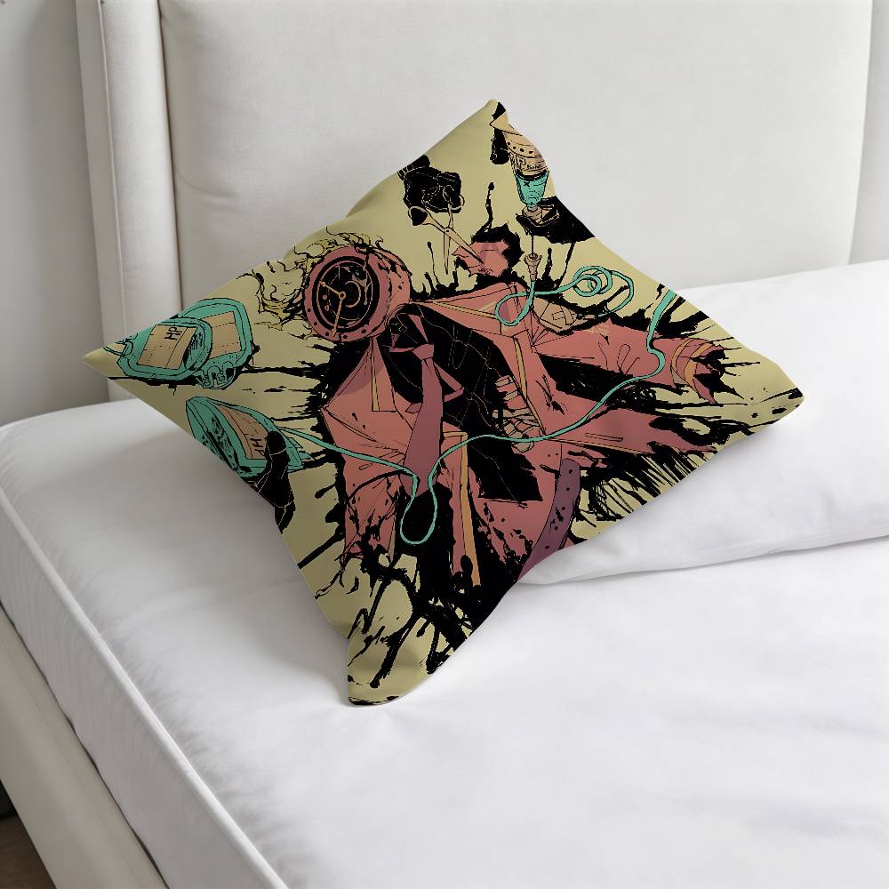 Hot Game LLimbus Company Square Pillow Case Soft Decorative Throw Pillow Cover for Home Sofa Bed