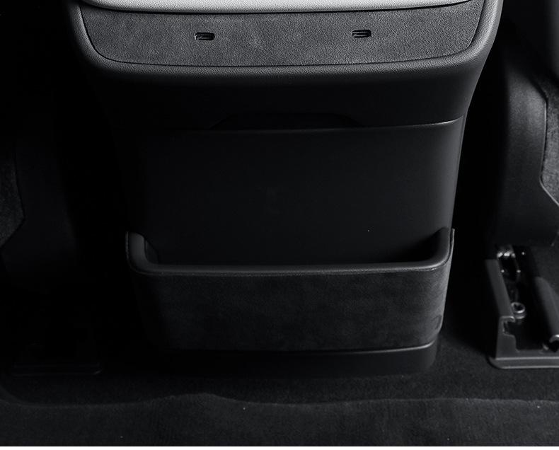 SU7 Alcantara Suede Rear USB Patch for Interior Modification.