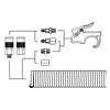 4PCS 3/8 Inch NPT Threads Industrial Air Coupler and Plug Kit 3/8" FNPT (Female NPT) Steel Quick Connect Fittings Set 300 PSI