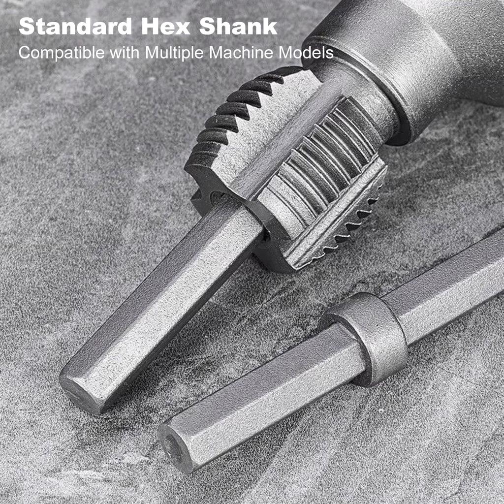 Integrated Internal & External Pipe Threading Tool 1/2in 3/4in 1in Dual-Function for Plumbing Projects and Home Repairs