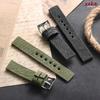 Canvas Nylon Uhrenarmband für Seiko Armbänder für Omega Militär Sport Armband Atmungsaktiv Wasserdicht 20mm 22mm 24mm Uhrenarmband