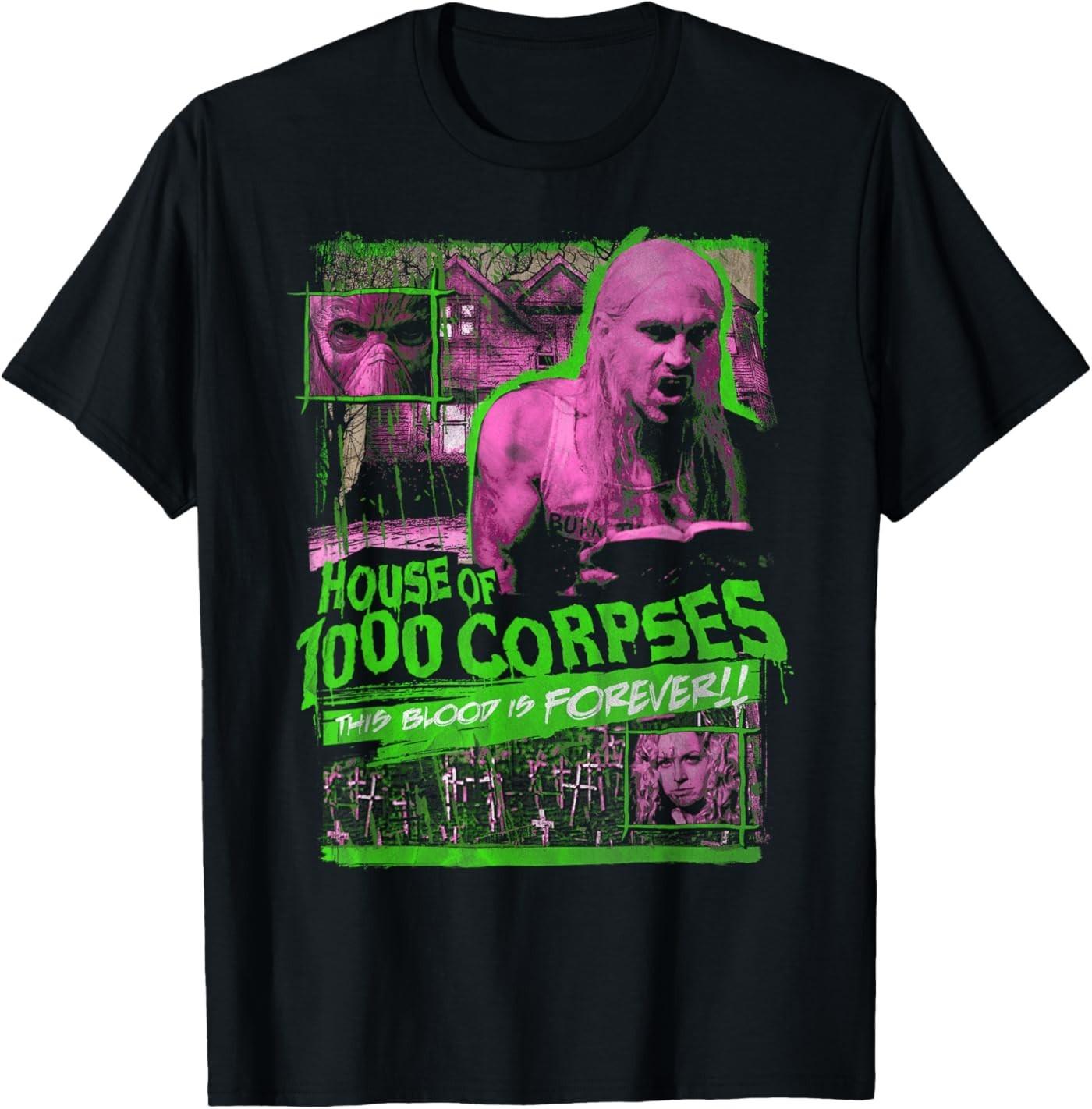 Rob Zombie The Blood Is Forever Recolor T-Shirt S разноцветный