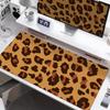 Pink Leopard Print Mouse Pad HD Printing Large Seaming Waterproof Mouse Pad Antislip Gaming Mouse Pad