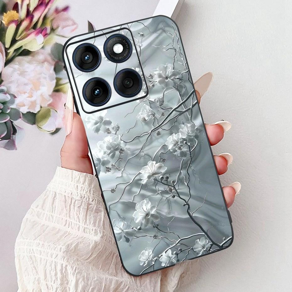 Cute Painting Phone Case For Motorola Edge 60S 60 Fusion Soft Silicone TPU Back Cover For Motorola Edge60 Edge60S Cases Bumpers
