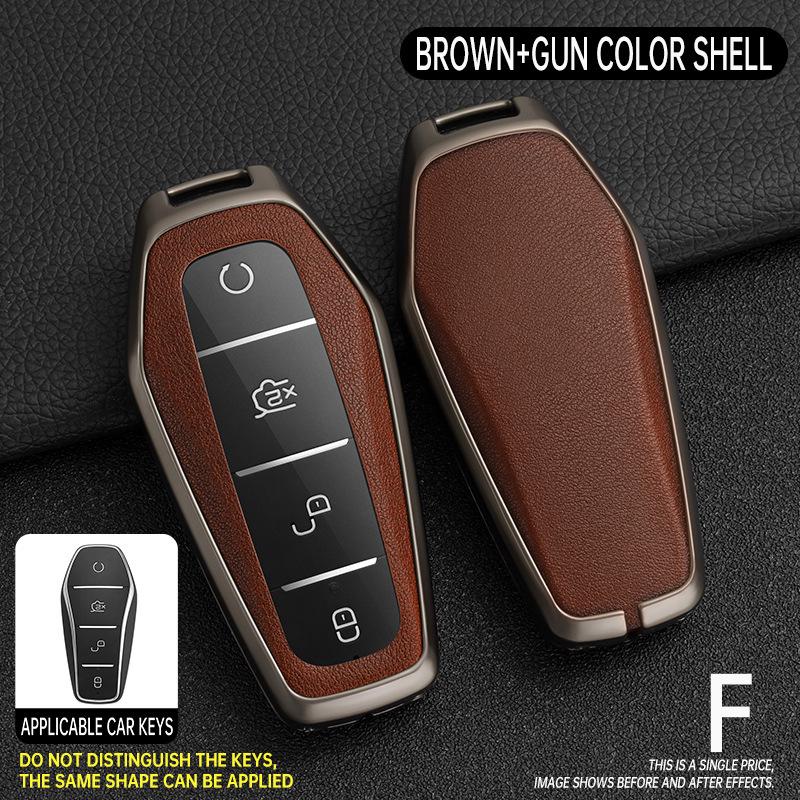Compatible Key Case for BYD Models: Qin PLUS, Tang, Dolphin, Seagull, E2, Song Pro, Qin Han EV, E6