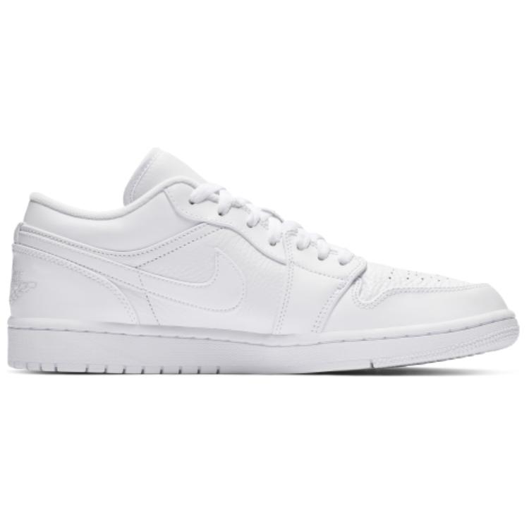 New JORDAN 1 Retro Low 'Triple White' 553558-111