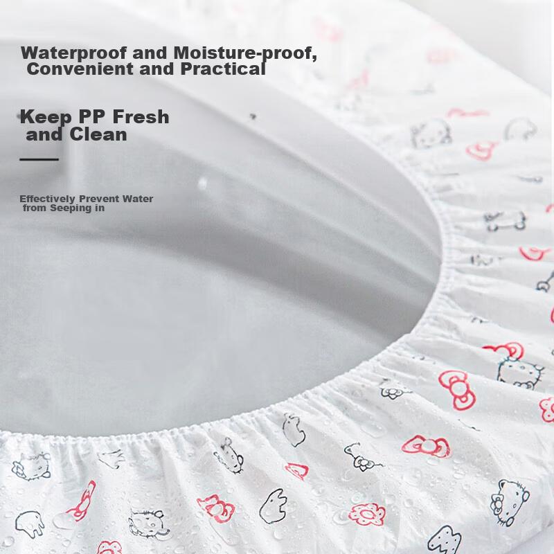 Disposable Toilet Seat Covers [Pack of 10], Universal Non-Woven Toilet Seat Protectors, Thickened Toilet Seat Covers