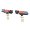 1 Pair Quiet Braking Bike V Brake Pads Grooved Surface Mountain Bike Brake Pads  Bike Repair