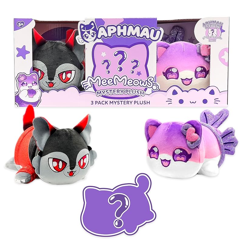

Aphmau 6 inches stuffed toy 3 packs - friends