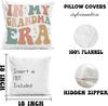 Grandma Gifts Pillow Covers Throw Pillow Decorative Pillowcase From Linen Without Filling For Grandma’S Peaceful Sleep Love