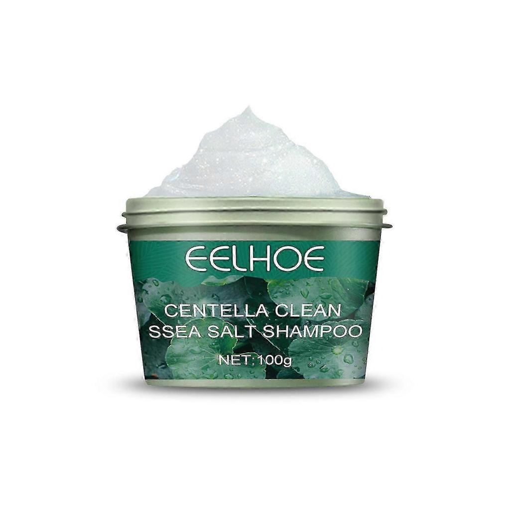 Shampoo al Sale Marino Detergente Centella Antiprurito, Nutriente Capelli Biologici