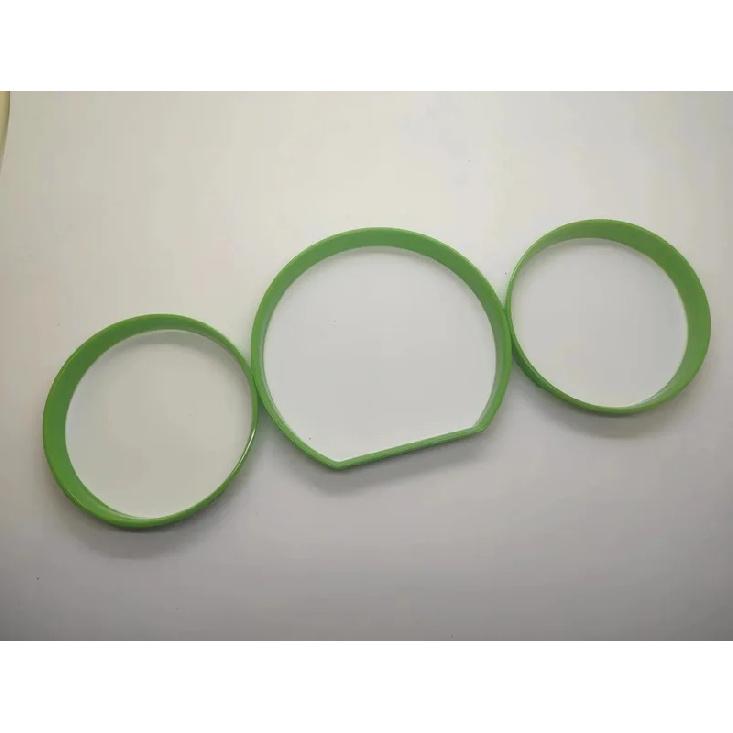red /green /silver /carbon fiber gloss Speedometer Gauge Dial Ring Bezel Trim For Mercedes Benz W124 1984-1995 W126 1979-1991