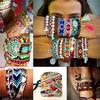 Friendship Bracelet Handmade Woven Rope String Hippy Boho Embroidery Bracelets