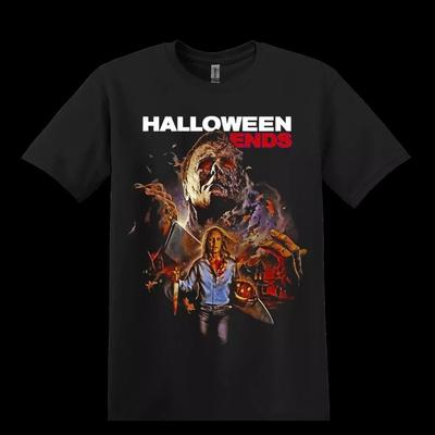 Halloween Ends Movie Horror Michael Myers T-Shirt Black S-4XL Unisex T-Shirt