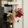 Plush Christmas Tree Decorations Bells Xmas Hanging Bell Pendant Creative Atmosphere Props New Year Gift Home Bedroom Ornaments