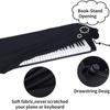 Waterproof 210D Silver-Coated Piano Dust Cover & Storage Bag