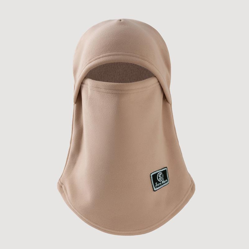 Autumn and Winter Fluffy and Thickened To Keep Warm and Windproof Neck Protective Cap