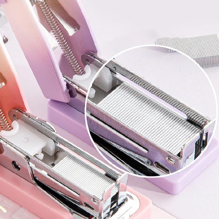 Kleiner stapler mit katzenmotiv Kleine Katzenpfoten-Design Büroklammer-Spender Leicht zu tragen Großartig zur Reduzierung von Handermüdung