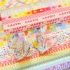 27pcs Rainbow Washi Tapes Set 5mm 10mm Gold Foil Lace Paper Adhesive Masking Tape Decoration Stickers A7427