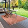 Outdoor Rug - A LOVE OF RUG - REVERSIBLE COUB - 160x230 Cm - Orange - Synthetic