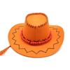 One Piece Fire Fist Aston Western Cowboy Hat Stage Performance Props Casual Sun Hat Beach Hat Men