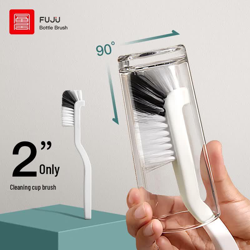 Multi-Purpose Long Handle Cleaning Brush Set (2-Pack)