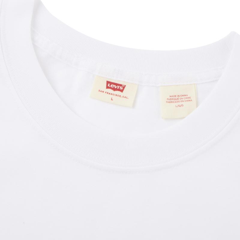 Levi's T-Shirts Men's Crew Neck Moderate Straight Fit 0008Y-0000