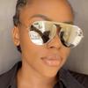 Women's Sunglasses, Retro Single-beam Sunglasses, Metal Sunglasses.