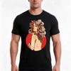 Gorgona TShirt Summer Casual Cotton Tee Oversized Streetwear Tops Vintage Graphic Print Loose Fit Short Sleeve Cotton