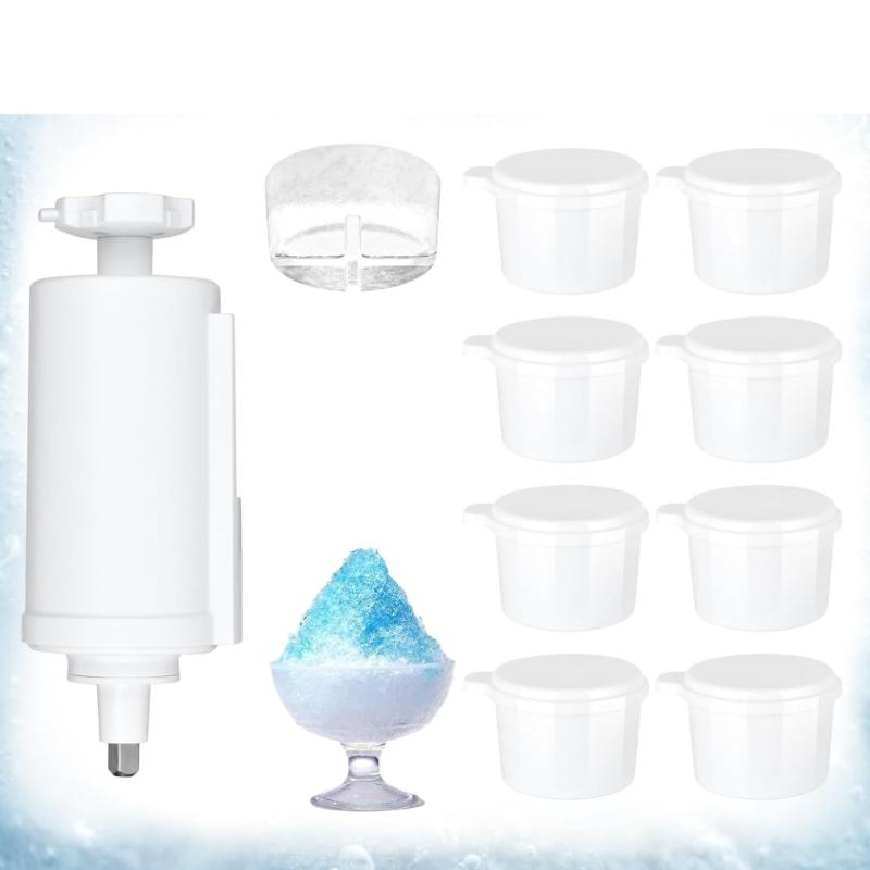 Ice Crusher Accessory for Kitchen Stand Mixer Replacement Parts Ice Shaver Attachment Home Snow Cone Maker Accessories