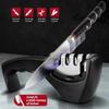 Knife Sharpener 4 Stages In 1 Professional Whetstone Kitchen Sharpening Stone Diamond Fine Scissors Grinder Chef Honing Tool