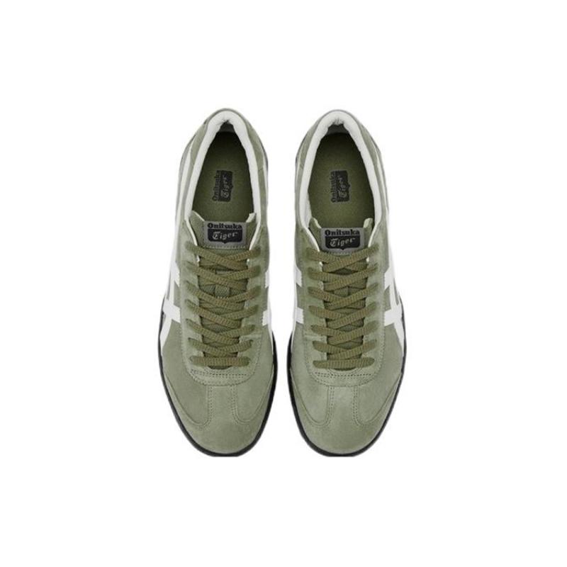 ONITSUKA TIGER Tokuten Burnt Green White Black Sneakers 1183A907-300