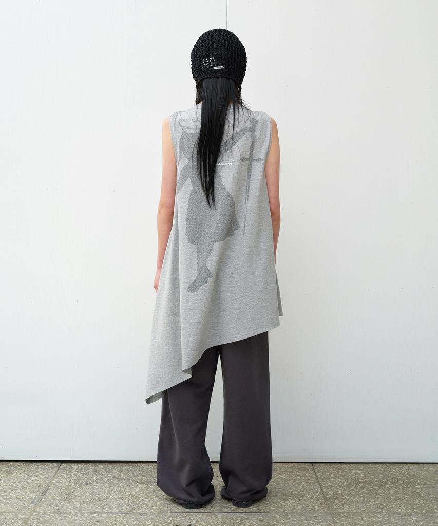 The Vinyl House Unbalance Layered One-Piece (W) Gray