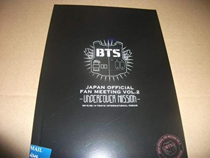 BTS FC Exclusive DVD BTS JAPAN OFFICIAL FAN MEETING UNDERCOVER MISSION 2015 VOL.2