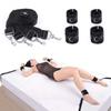 Sex Toys BDSM Sex Bondage BDSM Sets,Sex Bondage Footcuffs Bondage Wrist and Handcuffs Adjustable Straps,Bed Bondage Couples Sex Toys Game Bondage Gear
