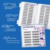 DIY Büschel Wimpern Klebefreie Falsche Wimpern Natürliche Wimpern Manga Wimpern Weiche Falsche Wimpern Tages-Make-up