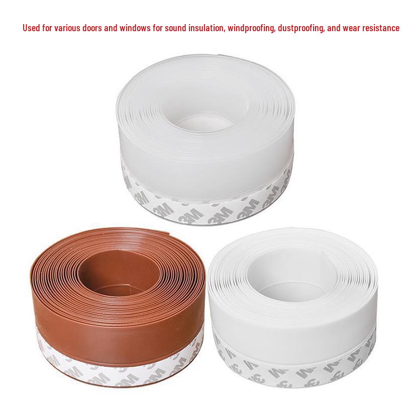 Windproof Silicone Self-Adhesive Door & Window Sealing Strip