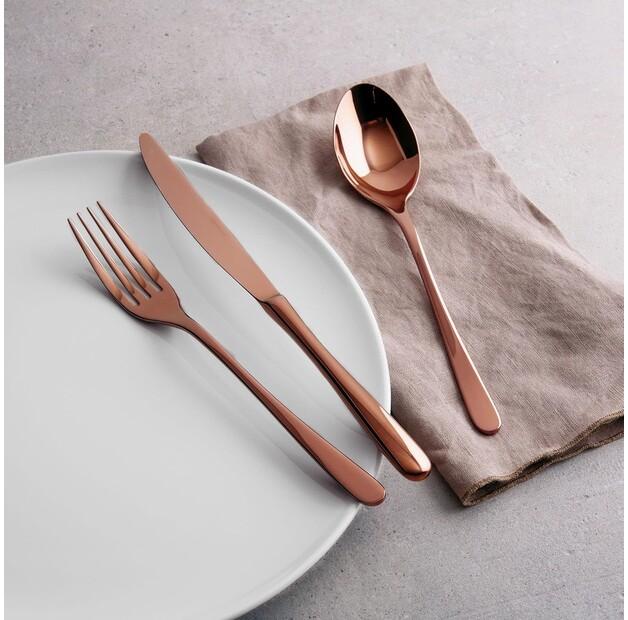 Sambonet Taste Cutlery Set, PVD Copper, 24 Pieces (52553C81 / S0097-S00018-S0037)