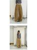 Women's 2026 Spring American Street Style Wide-Leg Balloon Jeans with Curved Drape
