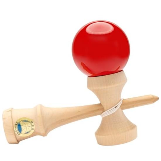 Kendama Master Takumi 16-2 Type Competition (Red) Certified Japan Association Wooden